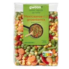 g'woon Mexicaanse of Italiaanse groente
